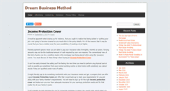 Desktop Screenshot of dreambusinessmethod.com